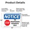 Signmission No Trespassing Residents Only OSHA Notice Sign, Aluminum, 14in W x 10in L, 2PK OS-2PACK-NS-A-1014-L-14985 - alternate 6